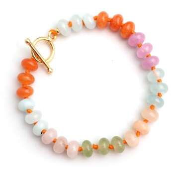 Gempires Colorful Bracelets for Women, Bohemian Bracelet, Beaded Bracelets, Trendy Bracelet for s an...