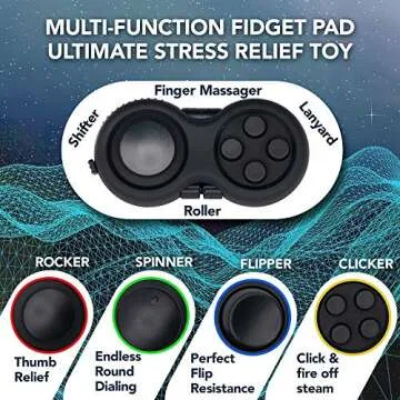 DUDDY-CAM™ Fidget Pad - Stress Relief Sensory Toy for All Ages