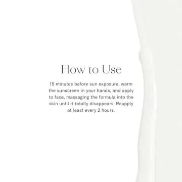 Josie Maran SPF 47 Facial Moisturizer - Lightweight, Chemical Free