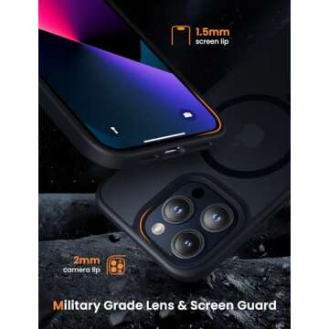 Mgnaooi Magnetic Case for iPhone 12/Pro - Durable & Stylish