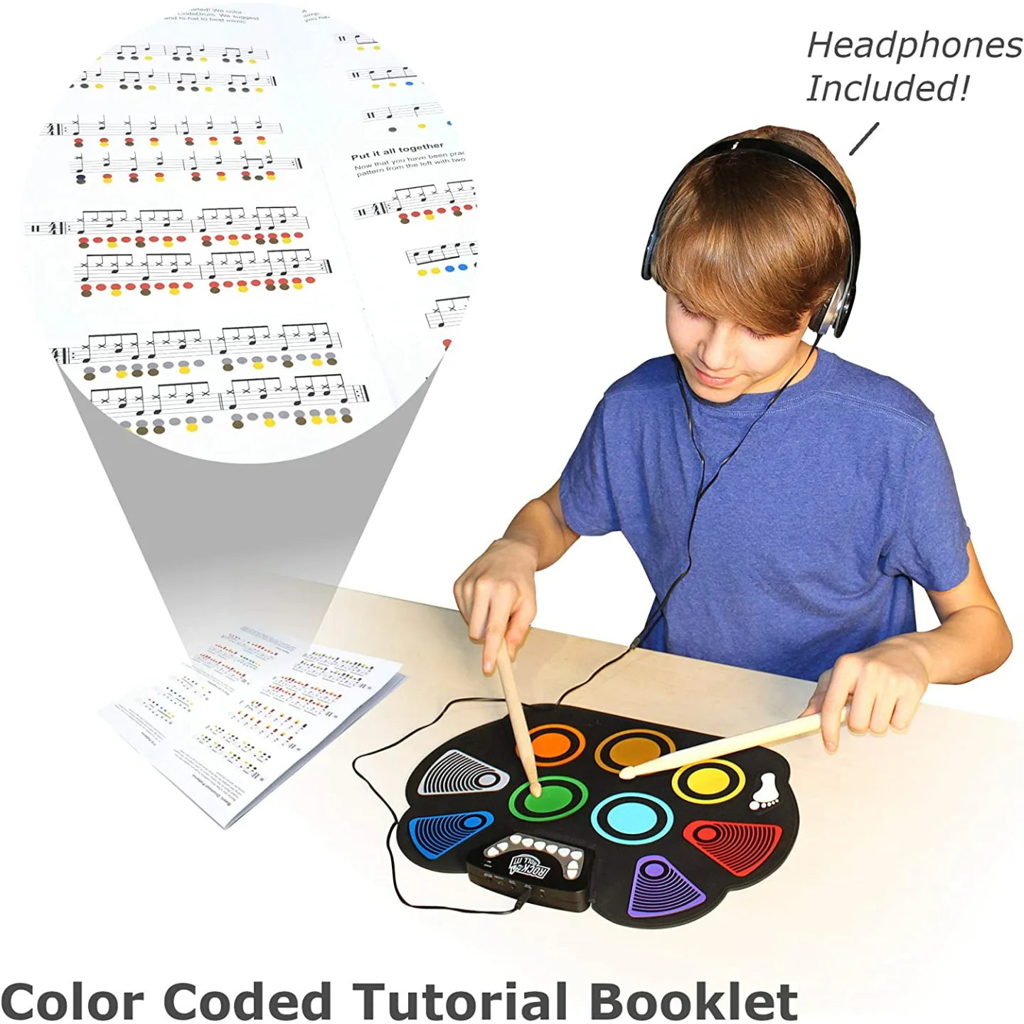 MUKIKIM Rock and Roll It CodeDrum Portable Drum Set