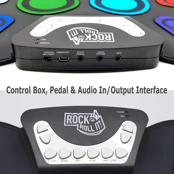 MUKIKIM Rock and Roll It CodeDrum Portable Drum Set