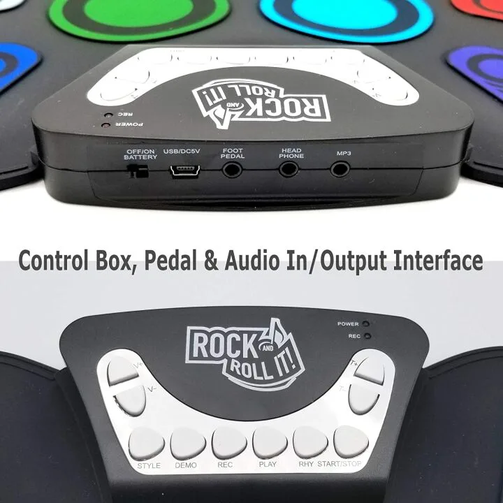 MUKIKIM Rock and Roll It CodeDrum Portable Drum Set