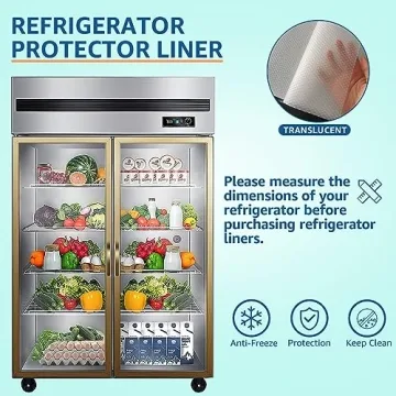 Versatile Refrigerator Liner Set 8 PCS for Easy Cleaning