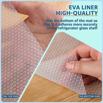 Versatile Refrigerator Liner Set 8 PCS for Easy Cleaning