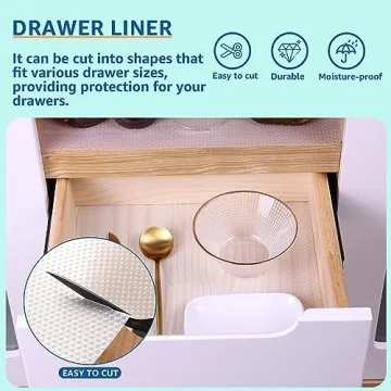 Versatile Refrigerator Liner Set 8 PCS for Easy Cleaning