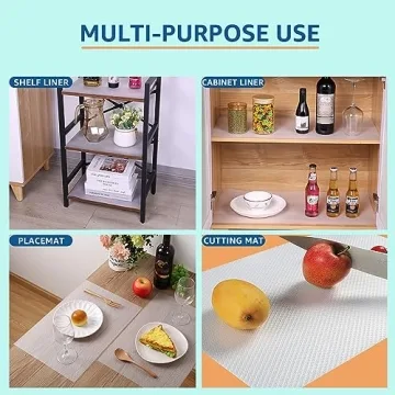 Versatile Refrigerator Liner Set 8 PCS for Easy Cleaning