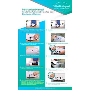 Authentic Disinfectant Fogger Machine for Efficient Sanitation
