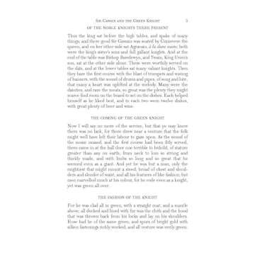 Sir Gawain and the Green Knight Engaging Literature