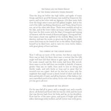 Sir Gawain and the Green Knight Engaging Literature