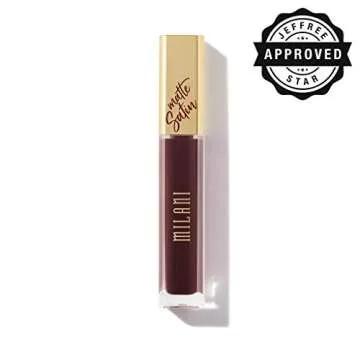 Milani Amore Satin Matte Lip Crème - Cashmere (0.22 Fl. Oz.) Cruelty-Free Nourishing Lip Gloss with...