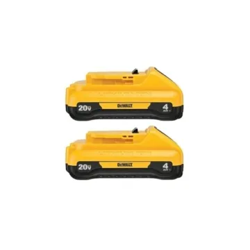DEWALT 20V MAX XR Battery 4 Ah 2-Pack - Reliable Power