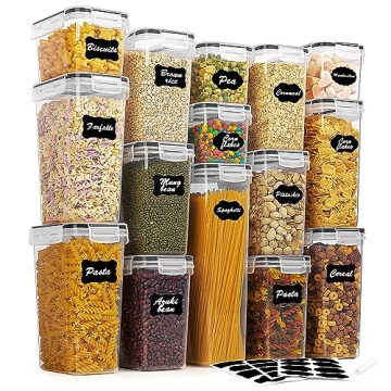 Vtopmart 15-Piece Airtight Food Storage Containers Set