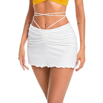 Milumia Y2k Mini Skirt with Built-in Shorts for Comfort