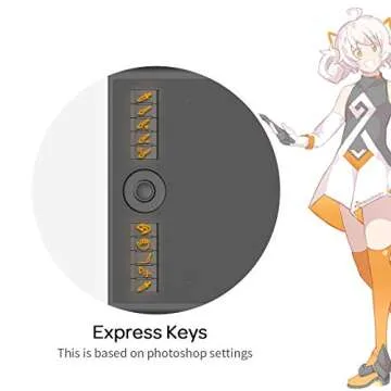 GAOMON M10K Drawing Tablet for Artists and Designers