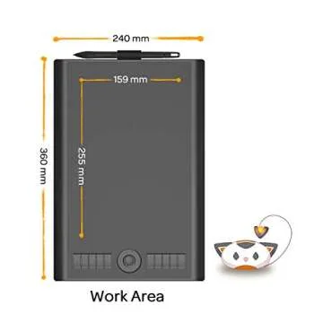 GAOMON M10K Drawing Tablet for Artists and Designers