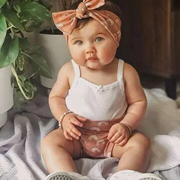 Easisim Baby Girls 3pcs Outfit Set - Stylish & Comfortable