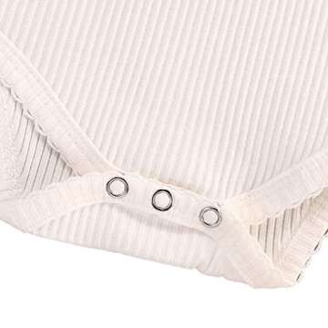 Easisim Baby Girls 3pcs Outfit Set - Stylish & Comfortable