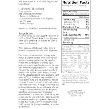 Steve's GF Bread Flour Blend by Authentic Foods