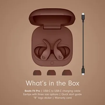 Beats Fit Pro - True Wireless Noise Cancelling Earbuds - Apple H1 Headphone Chip, Compatible with Apple & Android, Class 1 Bluetooth, Built-in Microphone, 6 Hours of Listening Time - Earth