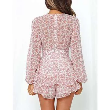 Relipop Women's V-Neck Polka Dot Jumpsuit | Trendy & Comfy