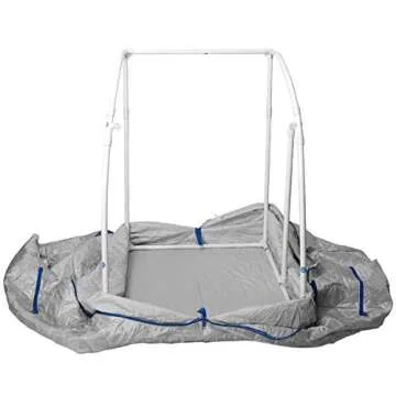 Durherm Portable Personal Therapeutic Spa Home Steam Sauna Weight Loss Slimming Detox (Blue Outline)