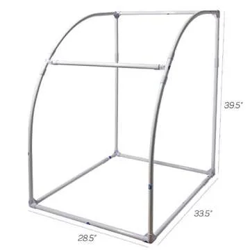 Durherm Portable Personal Therapeutic Spa Home Steam Sauna Weight Loss Slimming Detox (Blue Outline)