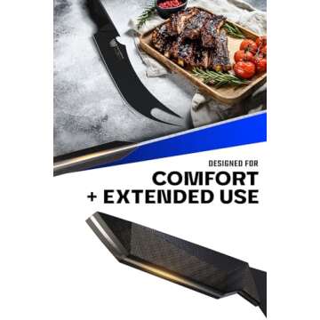 Dalstrong BBQ Pitmaster 9-inch Meat Knife - Razor Sharp Precision