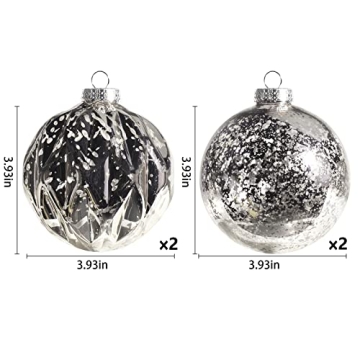 Extra Large Shatterproof Christmas Ball Ornaments Set