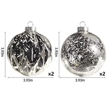 Extra Large Shatterproof Christmas Ball Ornaments Set