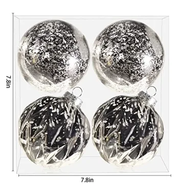 Extra Large Shatterproof Christmas Ball Ornaments Set