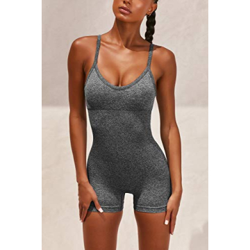 OLCHEE Women's Sexy Workout One Piece Romper Outfit