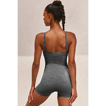 OLCHEE Women's Sexy Workout One Piece Romper Outfit