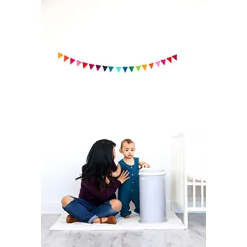 Ubbi Steel Diaper Pail - Award Winning Odor Control