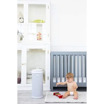 Ubbi Steel Diaper Pail - Award Winning Odor Control