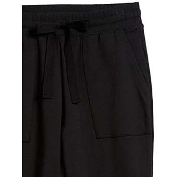 Daily Ritual Women's Terry Cotton and Modal Relaxed-Fit Quarter-Zip Sweatshirt