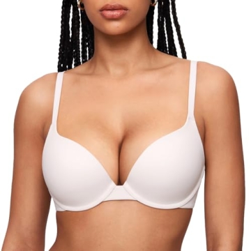INLYRIC Push Up Bra - Supportive & Comfortable Demi Design
