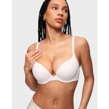 INLYRIC Push Up Bra - Supportive & Comfortable Demi Design