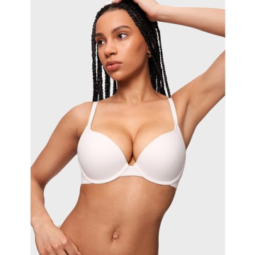 INLYRIC Push Up Bra - Supportive & Comfortable Demi Design
