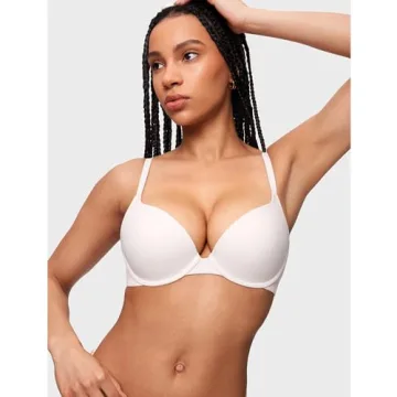 INLYRIC Push Up Bra - Supportive & Comfortable Demi Design