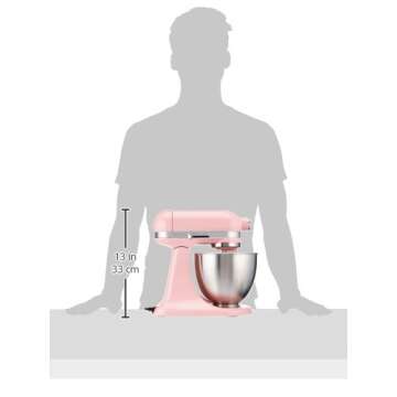 KitchenAid Artisan Mini Stand Mixer, Guava Glaze, 3.5 quart, KSM3311XGU