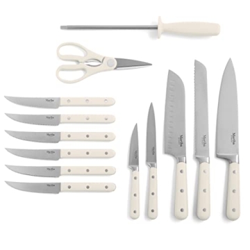 MARTHA STEWART Eastwalk 14-Piece High Carbon Stainless Steel Knife Set