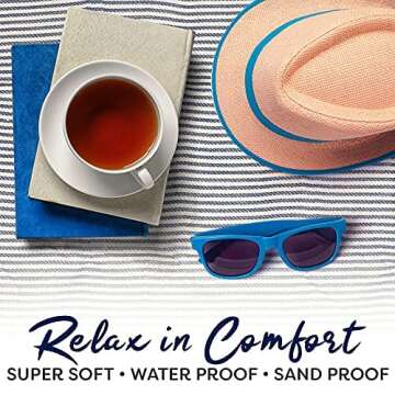 Scuddles Extra Large Waterproof Picnic Blanket for All Occasions