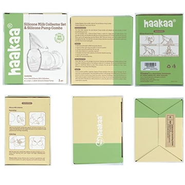 Haakaa Manual Breast Pump and Milk Collector Combo