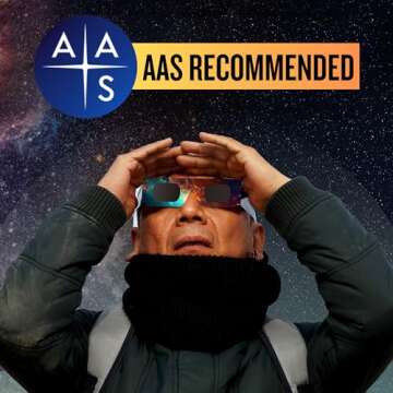 Solar Eclipse Glasses AAS Approved 2024 - [25 Pack] Trusted for Direct Solar Eclipse Viewing - ISO 12312-2 & CE Certified