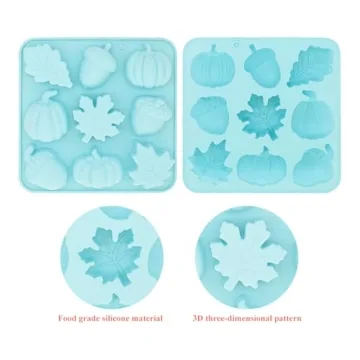 Dohia Fall Silicone Mold for Autumn Treats and Crafts