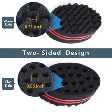 BIGEDDIE Magic Sponge Brush for Defined Curls and Twists