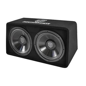 PRORECK PR-122M 1500W Dual 12" Car Subwoofer with Amplifier