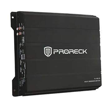 PRORECK PR-122M 1500W Dual 12" Car Subwoofer with Amplifier