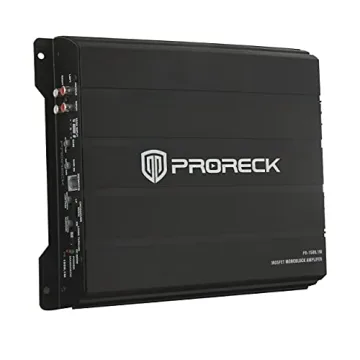 PRORECK PR-122M 1500W Dual 12" Car Subwoofer with Amplifier